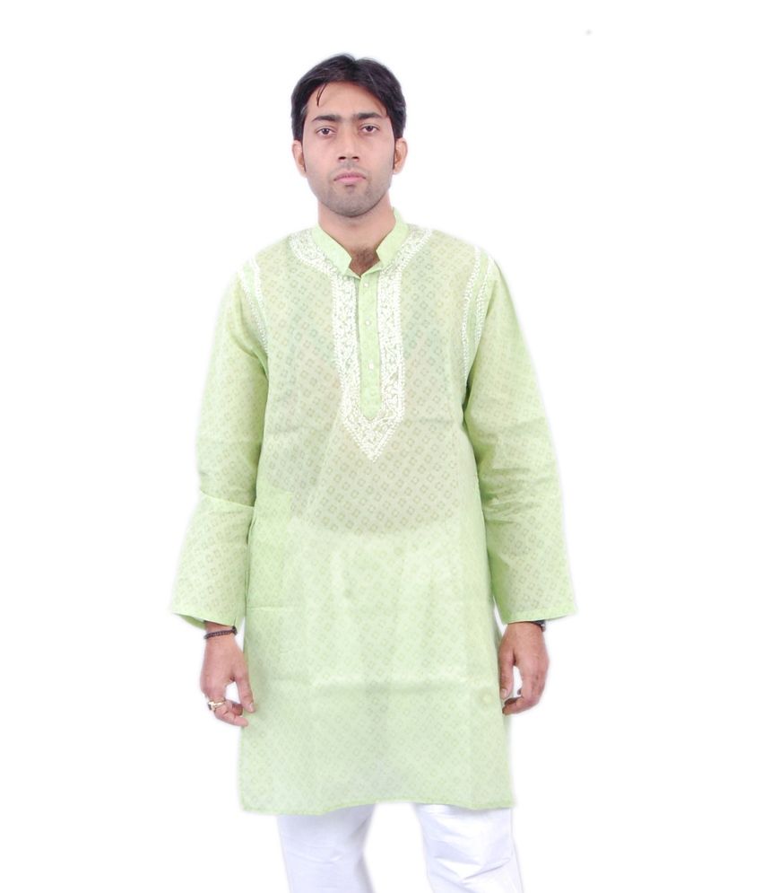 Sai Chikan Mens Green Brasso Cotton Embroidered Kurta Buy Sai Chikan Mens Green Brasso Cotton Embroidered Kurta Online At Low Price In India Snapdeal Women's clothes shop in allahabad, india. sai chikan mens green brasso cotton embroidered kurta