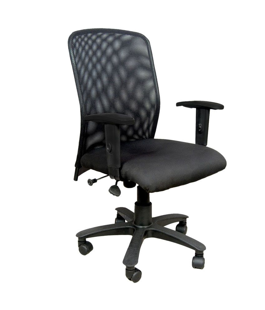 Net Mesh Arms Revolving Office Chair