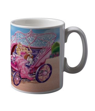 barbie coffee mug