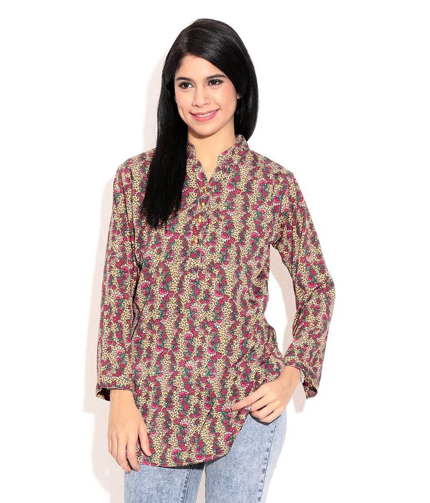 Buy Teemoods Goldenrod Synthetic Shirts Online at Best Prices in India ...