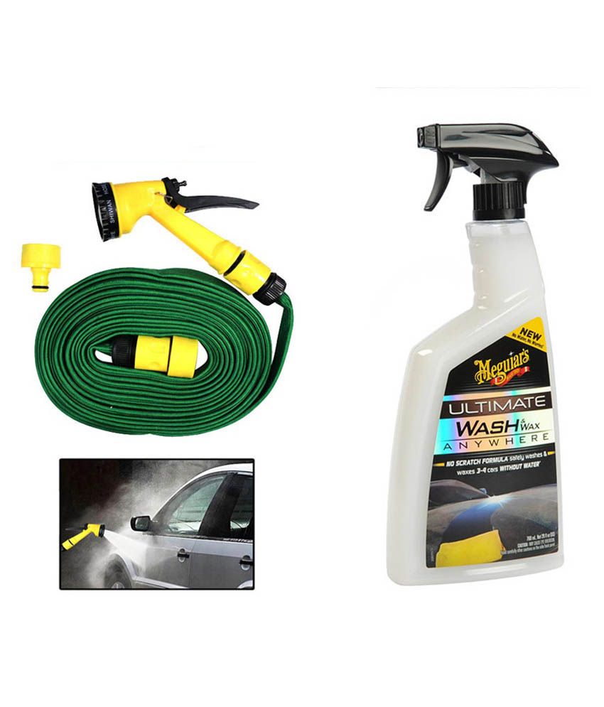 Meguiar's Car Spary Wash & Wax Anywhere828ml With Speedwav Pressure