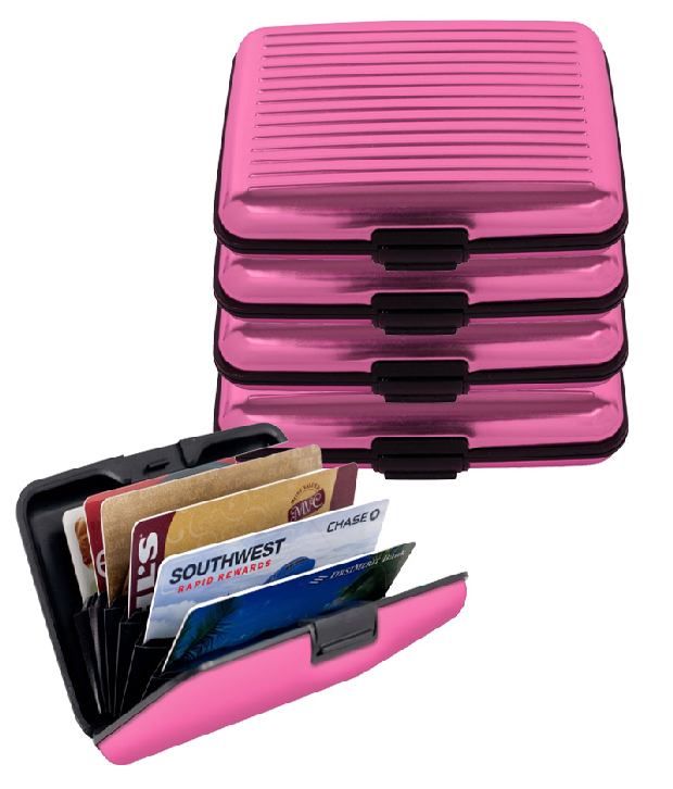 Dizionario Aluma Pink Card Holder (set Of 4) Buy Online at Low Price