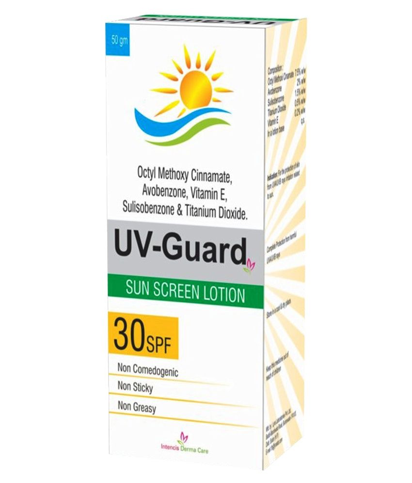 uv guard sunscreen lotion