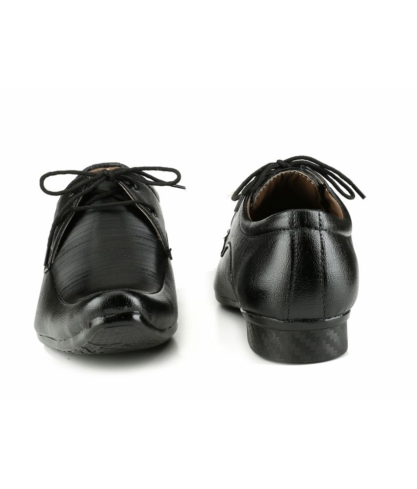mactree black formal shoes