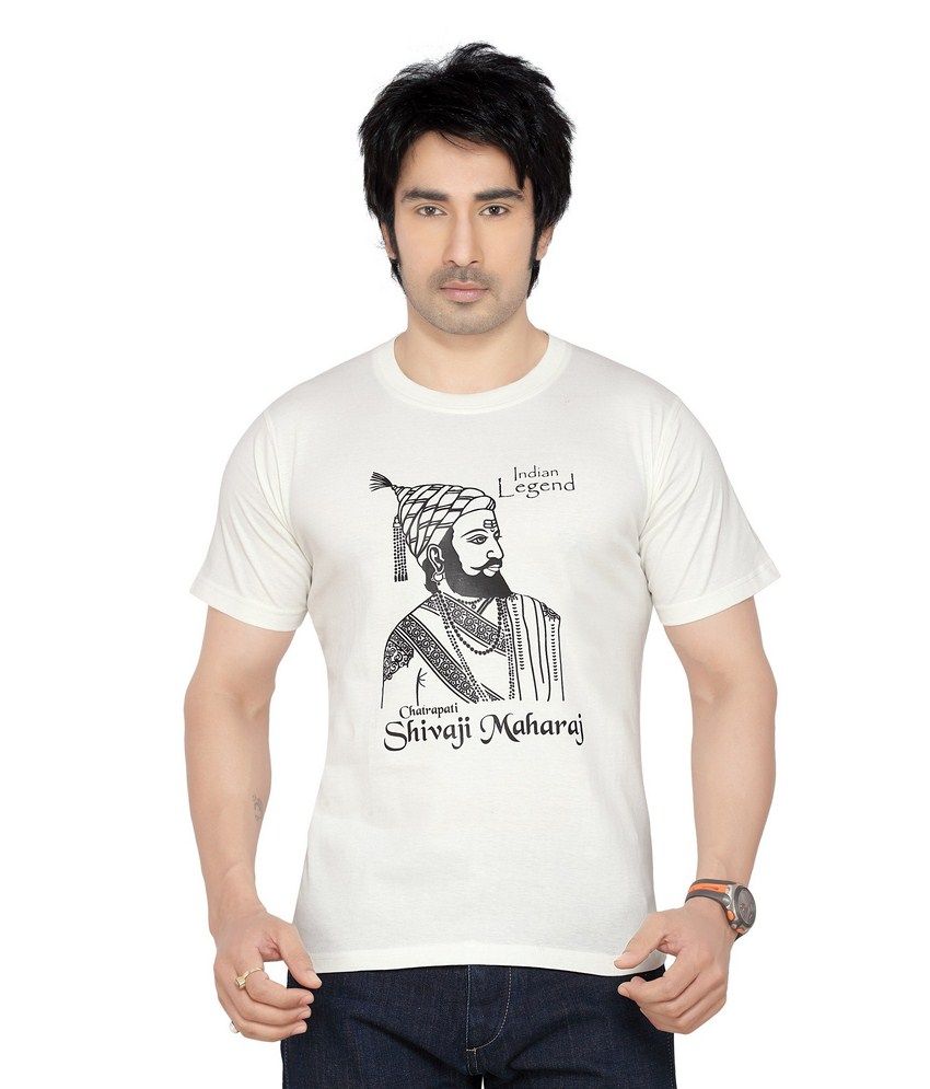 printed t shirts shivaji maharaj