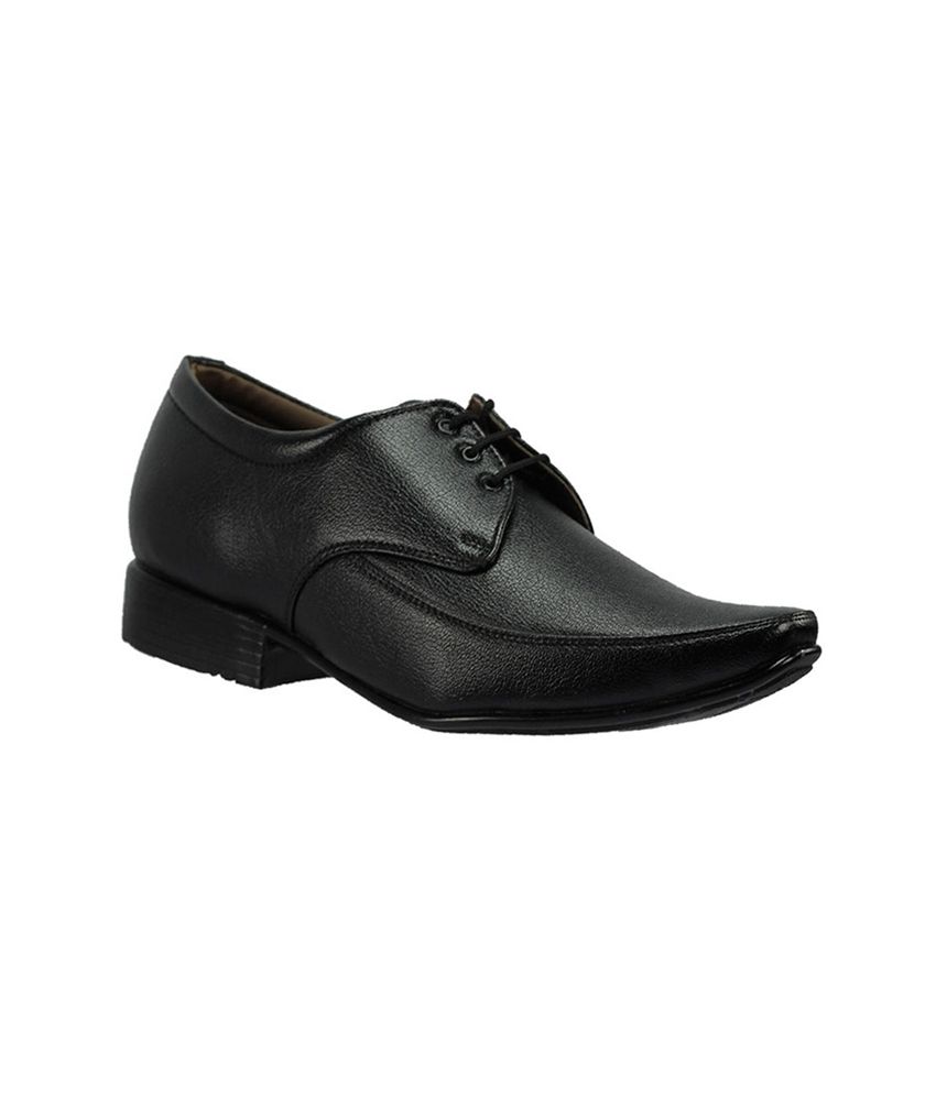 Cobbler Black Leather Men's Formal Shoes Price in India- Buy Cobbler ...