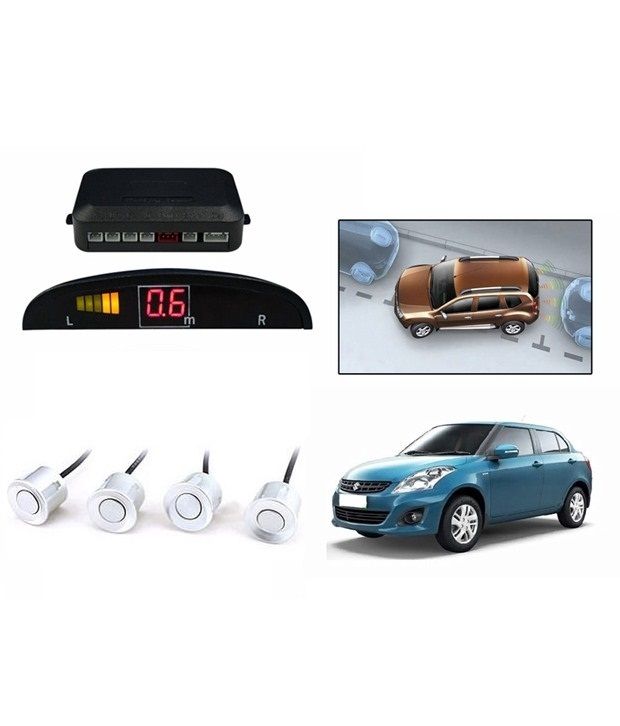 Reverse Car Parking Sensor Leddisplay Whitemaruti Swift Dzire New Buy