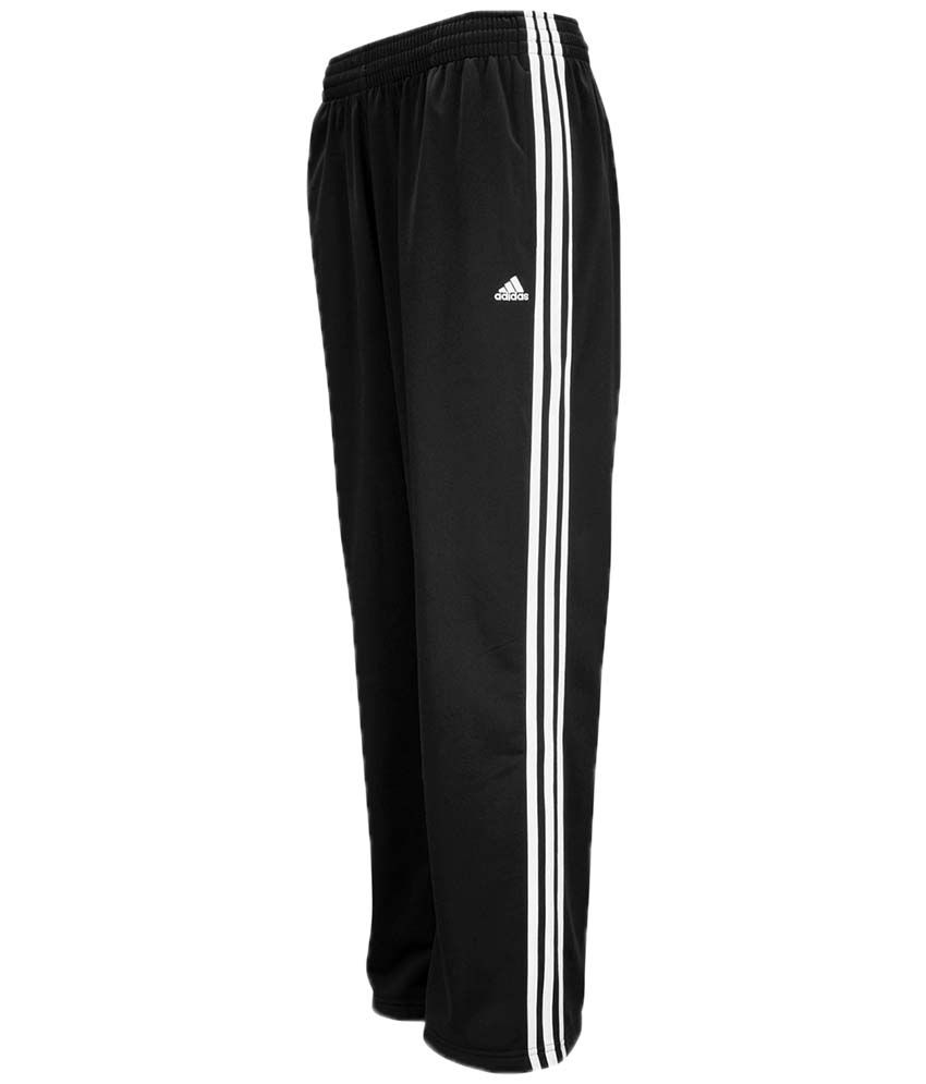 Adidas Black Polyester Trackpants - Buy Adidas Black Polyester ...