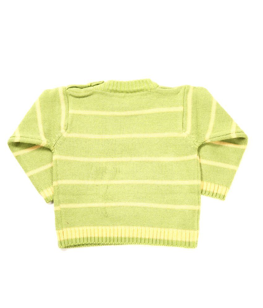 parrot green sweater