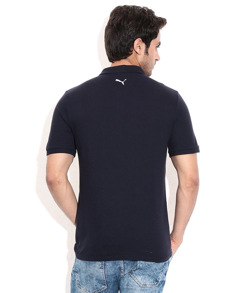 puma navy t shirt