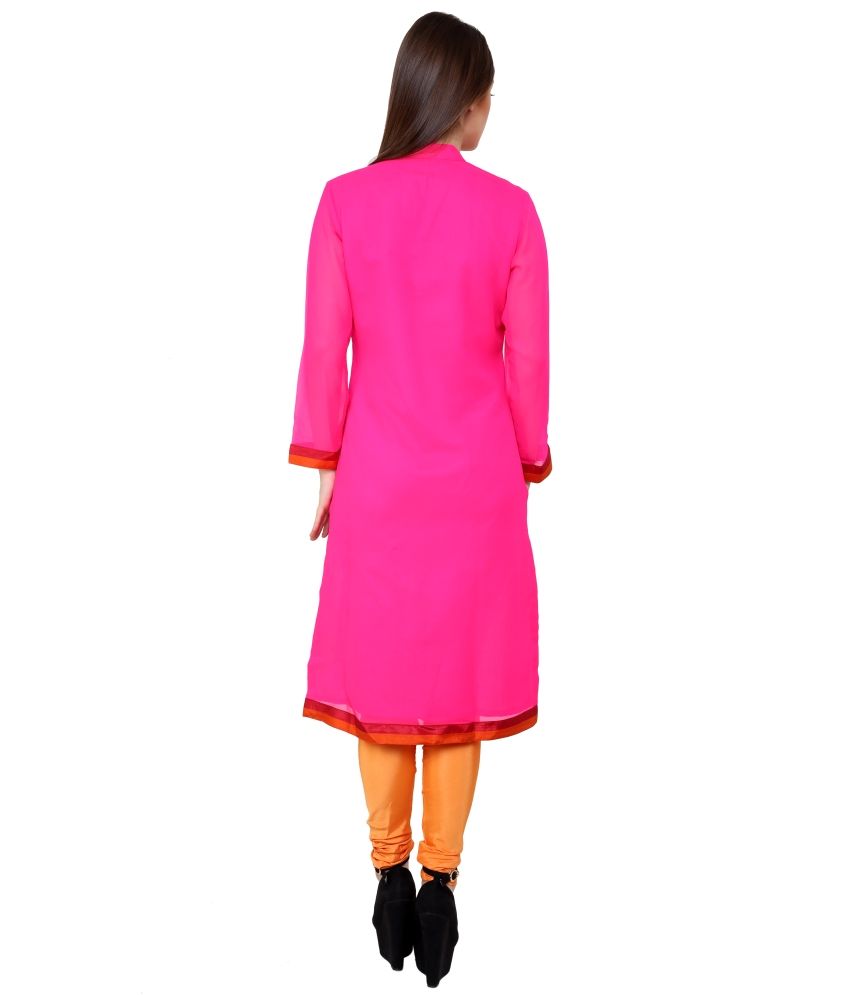 neon colour kurti