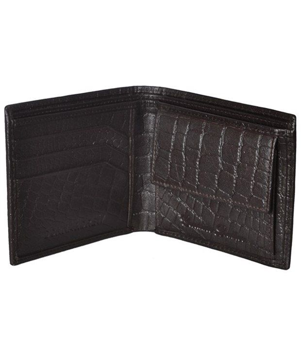 Donna & Drew Croco Brown Wallet: Buy Online at Low Price in India ...