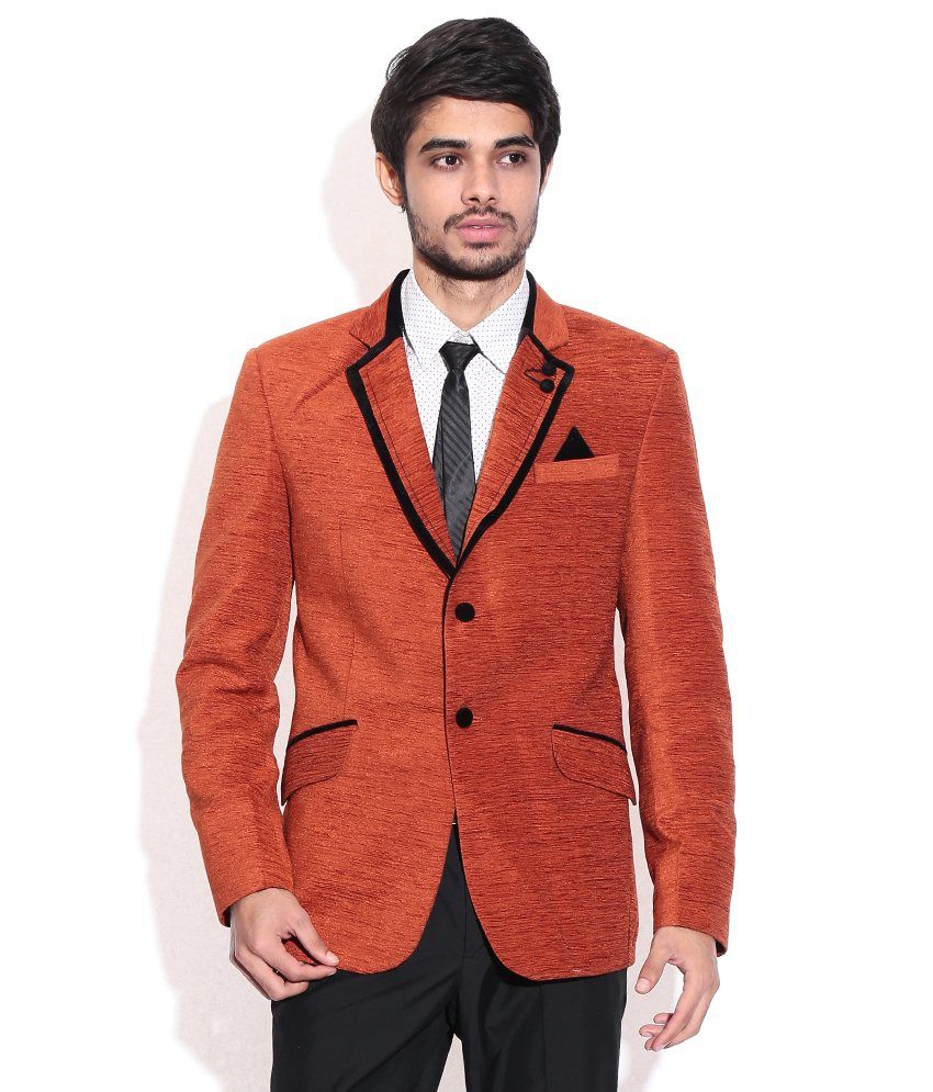 rust coloured coat