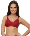 Clovia Non Padded Non Wired Bra In Hot Pink