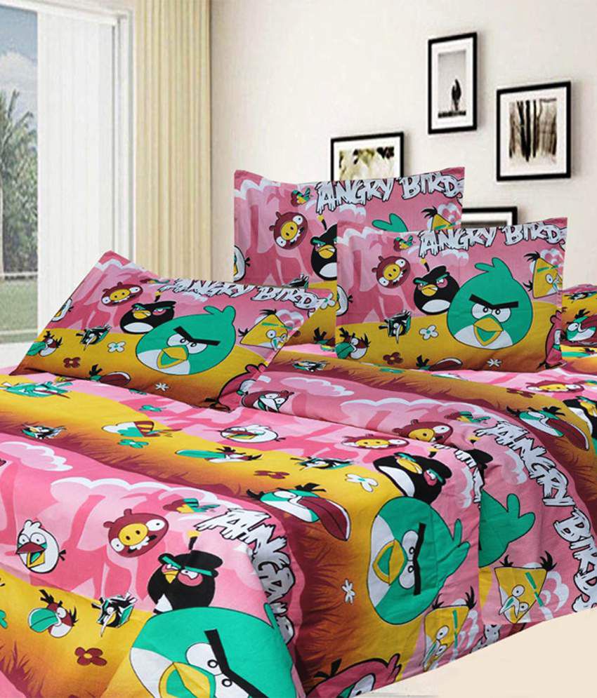 Chhavicrafts Cartoon Print Double Bed Sheet: Buy Chhavicrafts Cartoon Print  Double Bed Sheet at Best Prices in India - Snapdeal