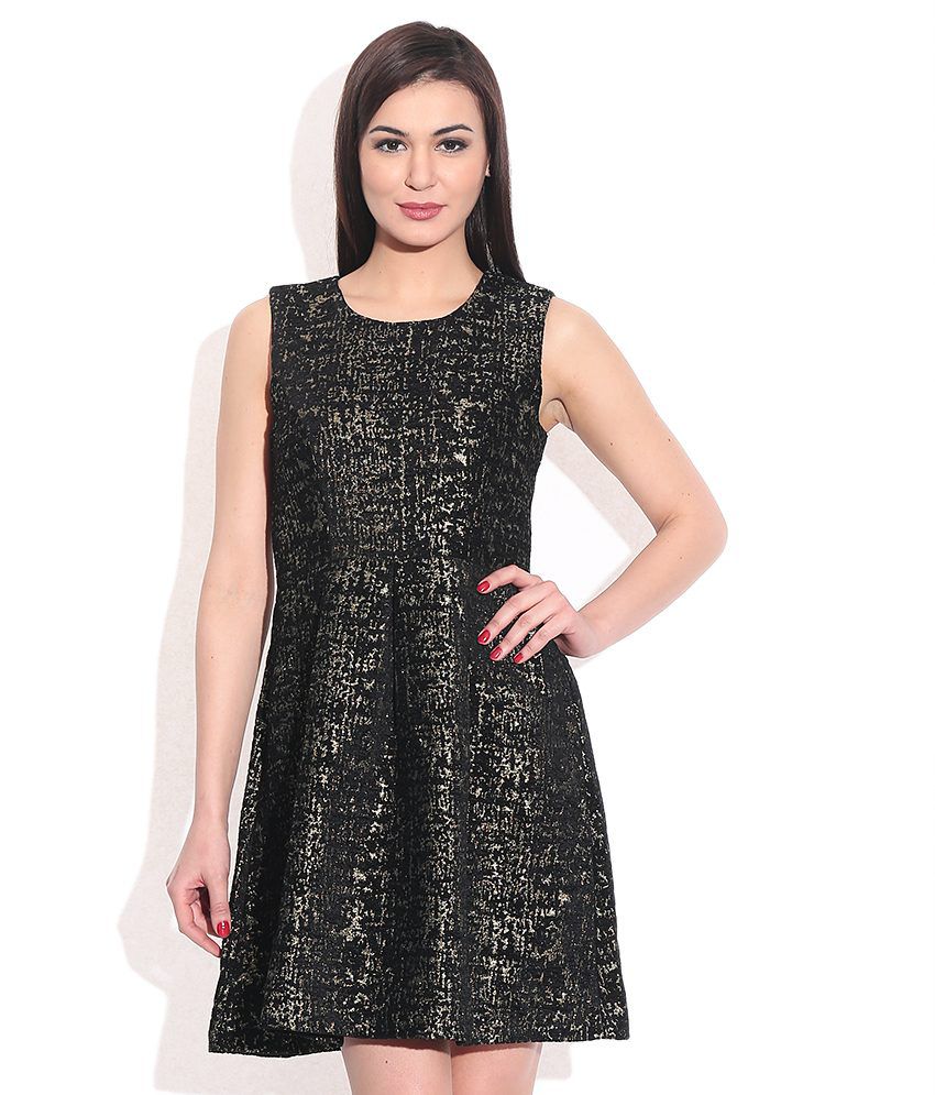 Vero Moda Black Shift Dress - Buy Vero Moda Black Shift Dress Online at ...