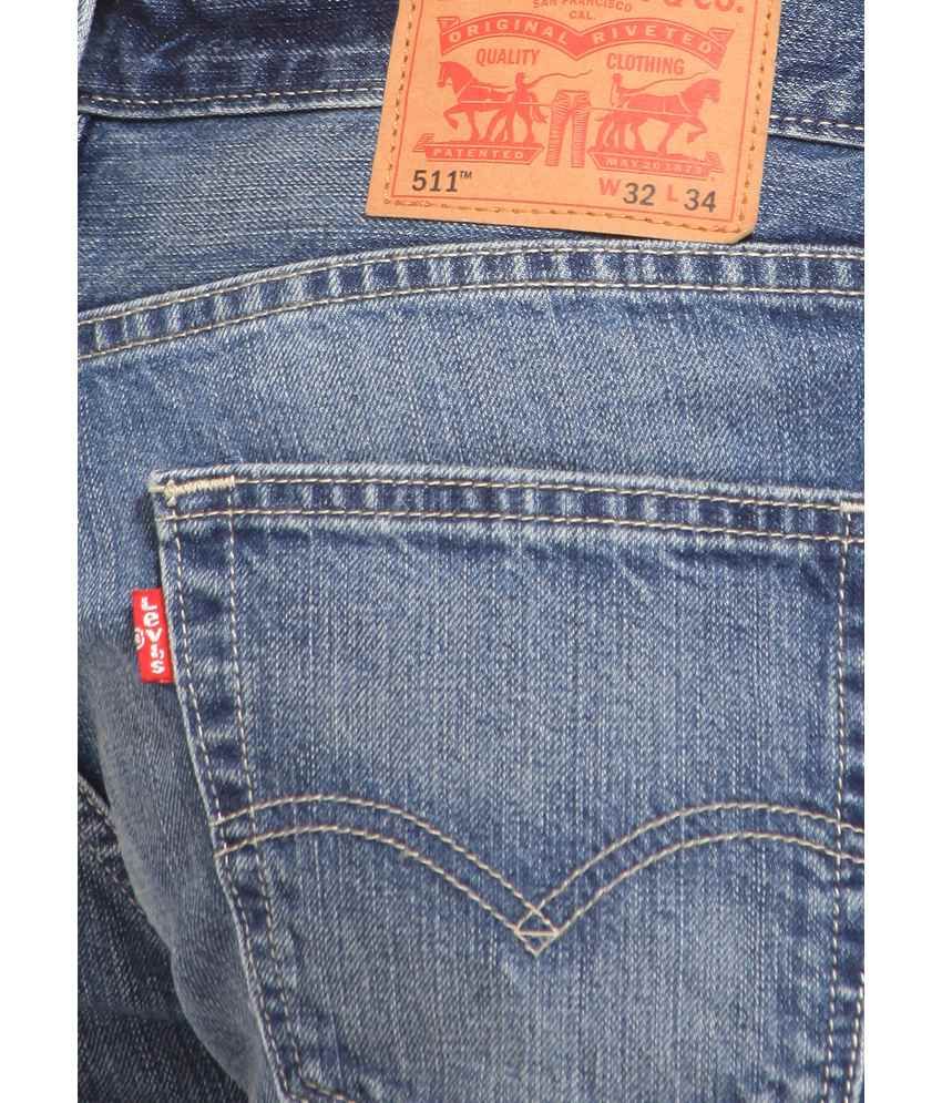 levi 100 cotton jeans