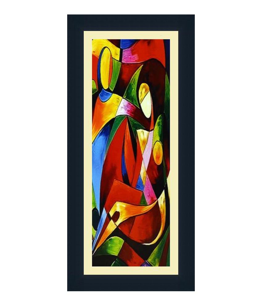 Artsnyou Abstract Figure Printed Painting With Frame Buy Artsnyou
