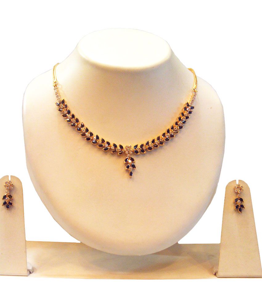Simran 3 Layered Antique Gold Necklace Set - Buy Simran 3 Layered ...