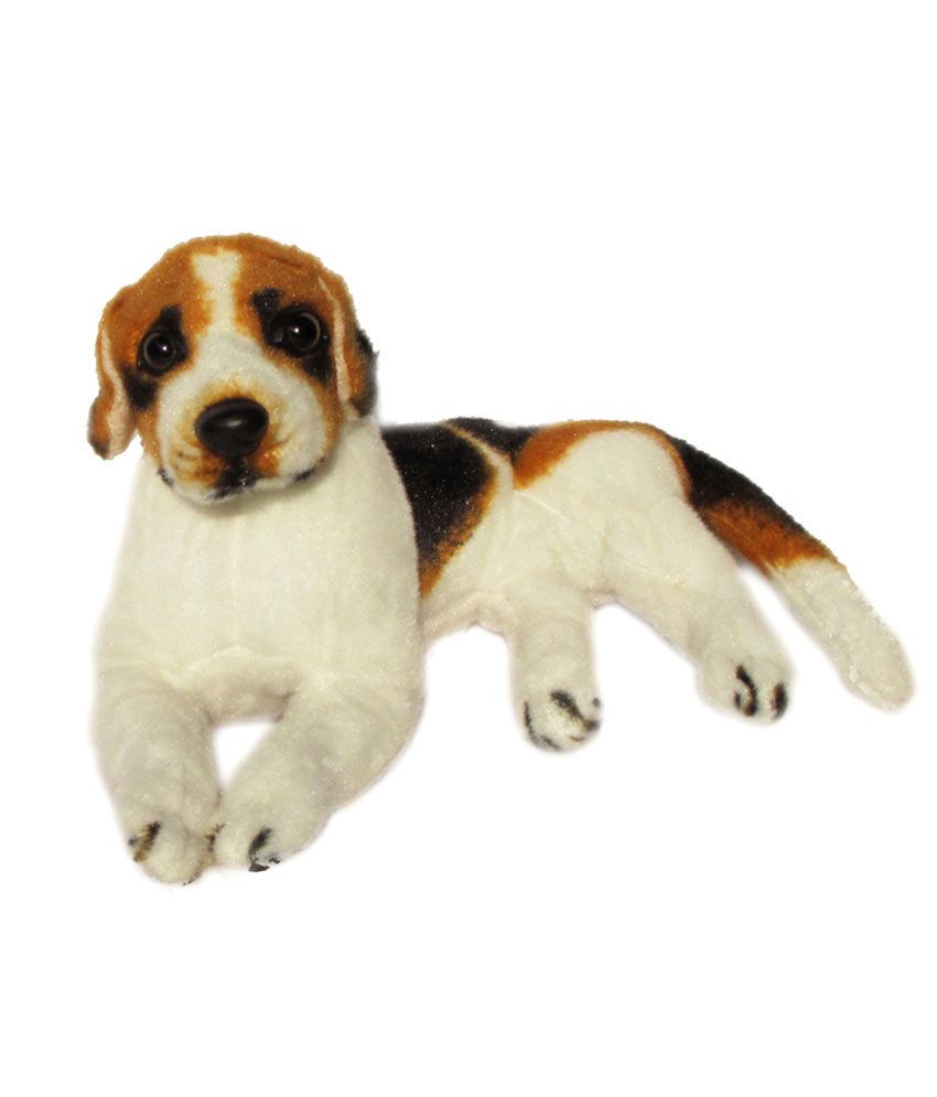     			Tickles Sitting Dog Soft Stuffed for Kids Home Room Decoration (25 cm, Beagle Dog)