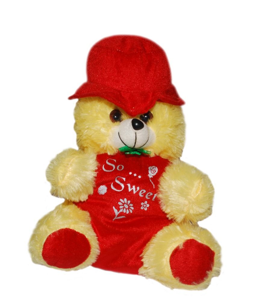 teddy bear red colour ka