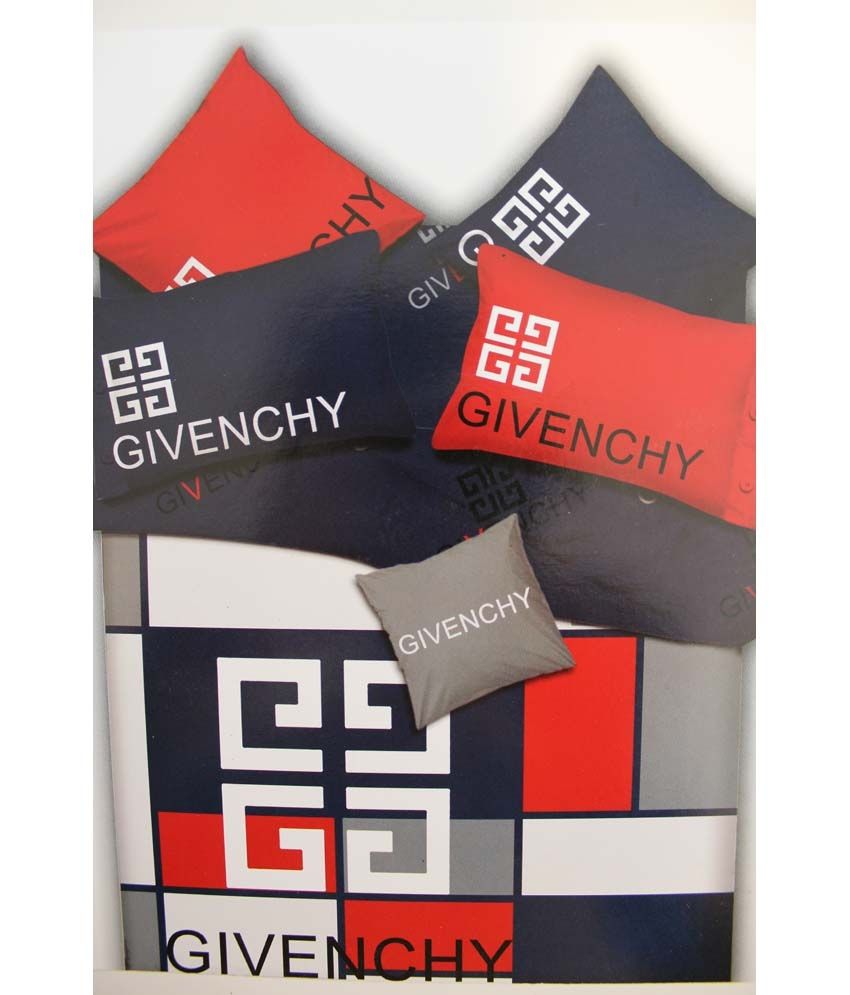 Emporio Multicolour Cotton Givenchy Double Bedsheet With 2 Pillow Covers -  King Size - Buy Emporio Multicolour Cotton Givenchy Double Bedsheet With 2  Pillow Covers - King Size Online at Low Price in India 