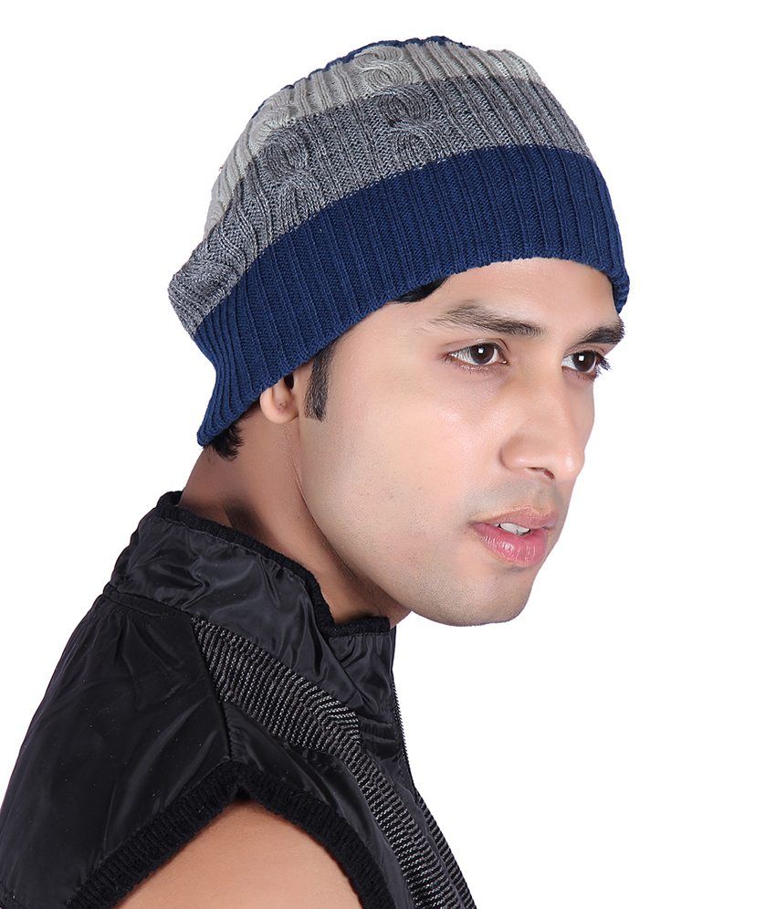 woolen p cap
