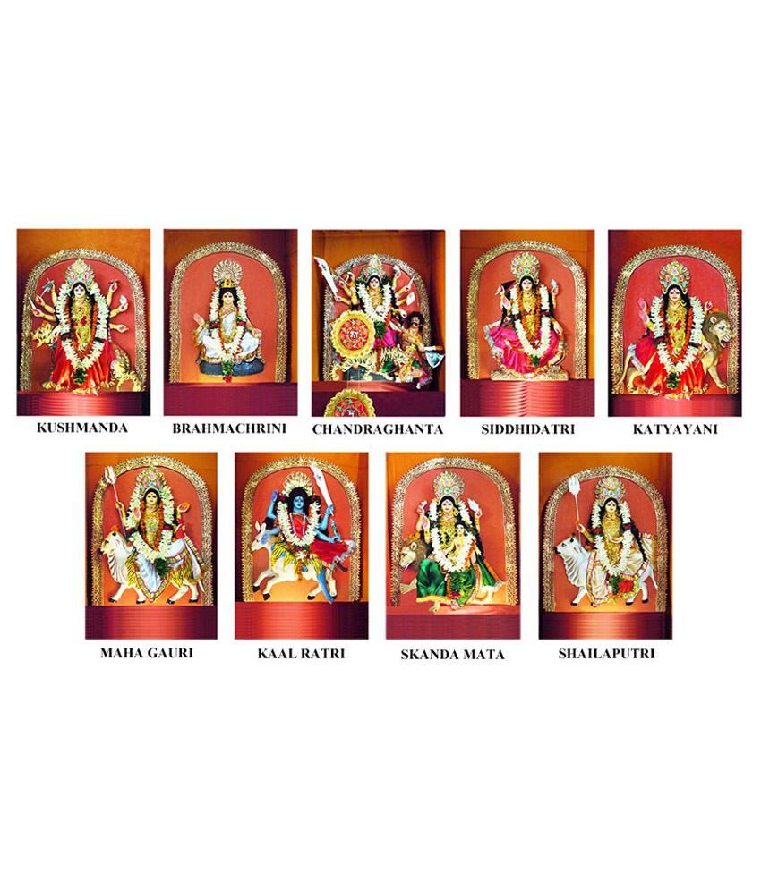Dollsofindia Navadurga - The Manifestation Of Durga In Nine ...