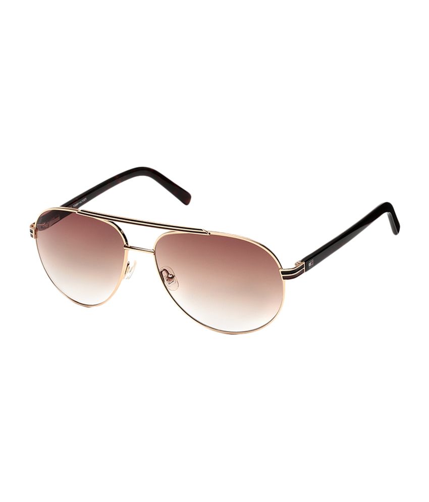 tommy hilfiger women's aviator sunglasses