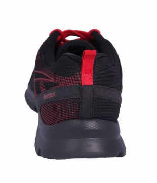reebok black colour sports shoes