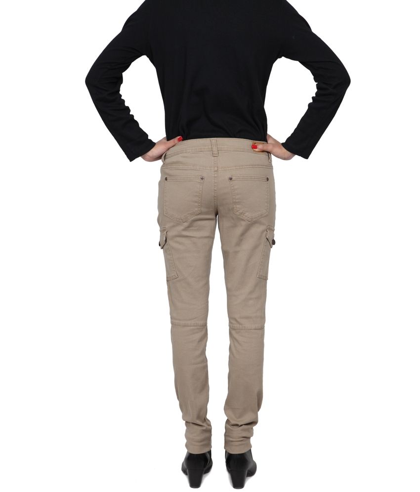 khaki cargos women's