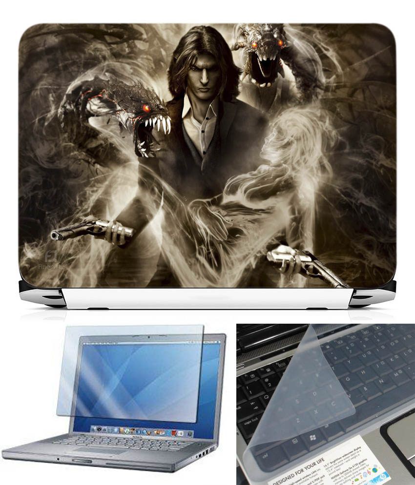     			Finest 3 In 1 Laptop Skin Pack - Gaming Series Ls1934
