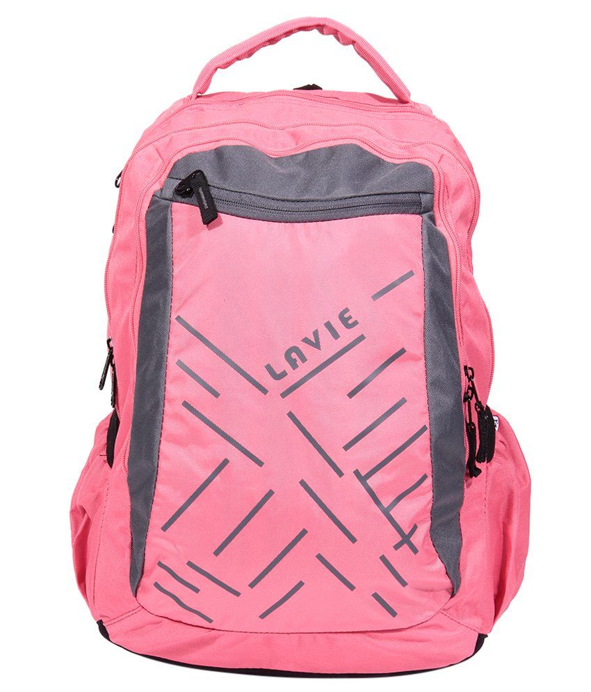 lavie pink backpack