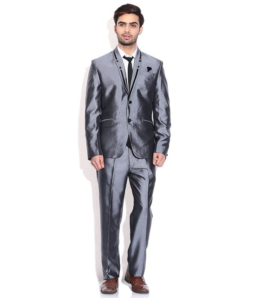 colour ke pant coat Wear Silver scoot Party Grey Colour Suiting La Fabric