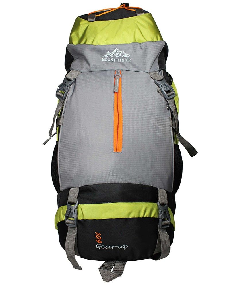Mount Track Gear Up 9105 Rucksack, Hiking Backpack 60 Ltrs Green Buy