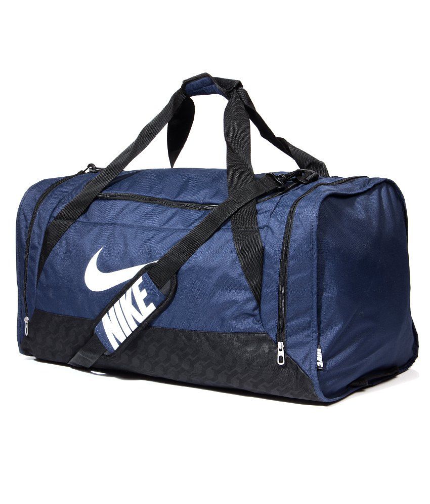blue nike sports bag