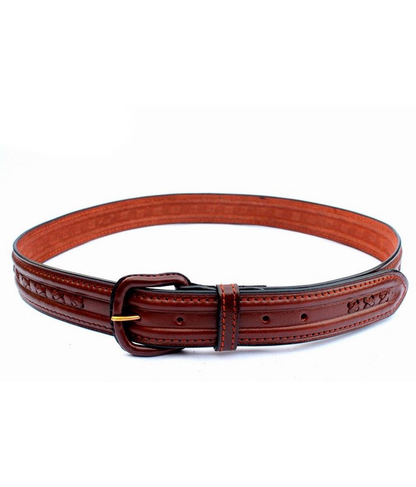 Tops Women Tan Leather Belt: Buy Online at Low Price in India - Snapdeal