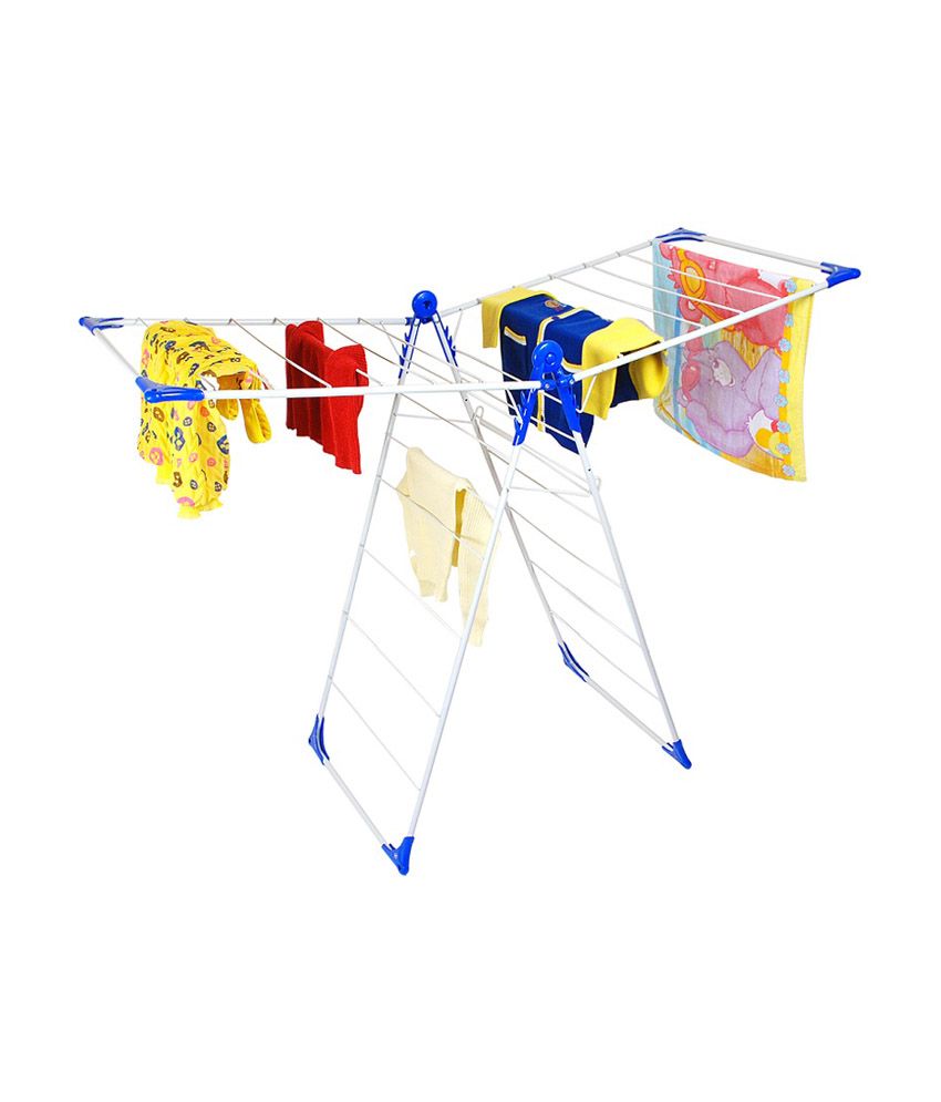 Deneb White Steel Cloth Stand Buy Deneb White Steel Cloth Stand Online