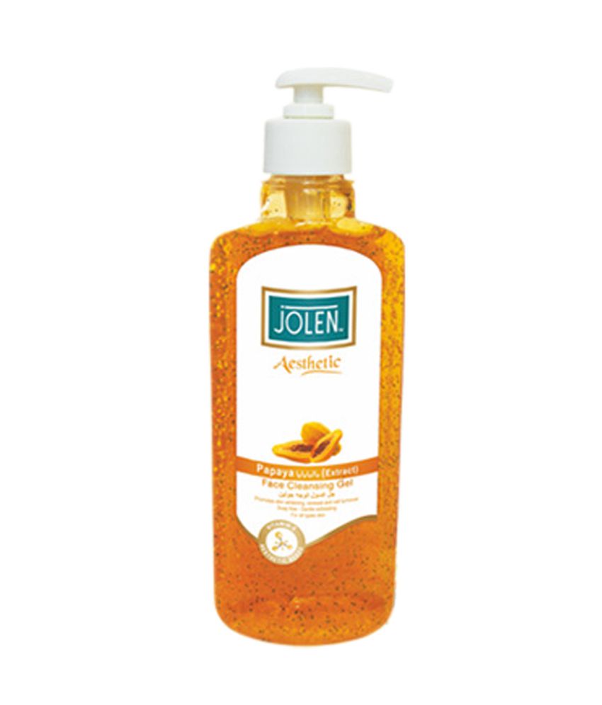 Jolen Aesthetic Papaya Cleansing Gel Face Wash Cleanser ...