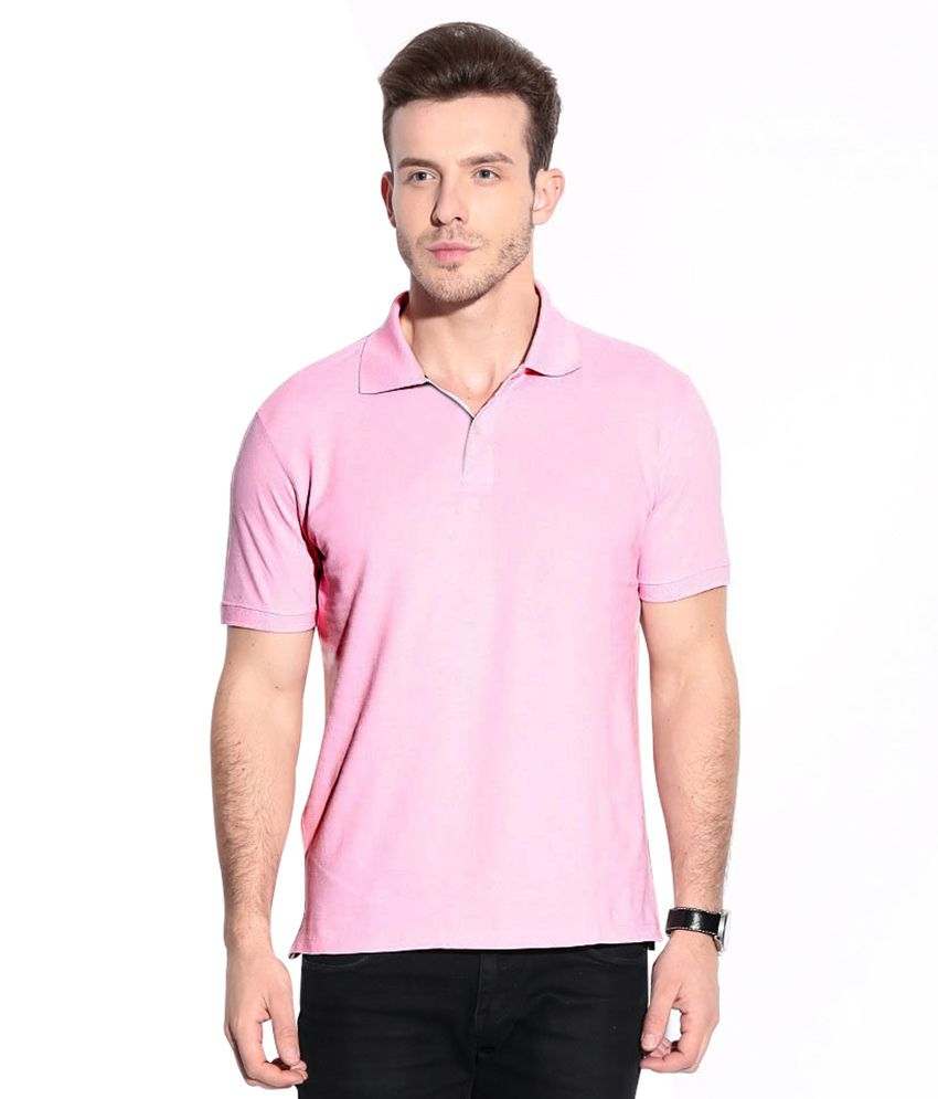 Haltung Black Jeans & Pink Polo T Shirt Combo - Buy Haltung Black Jeans ...