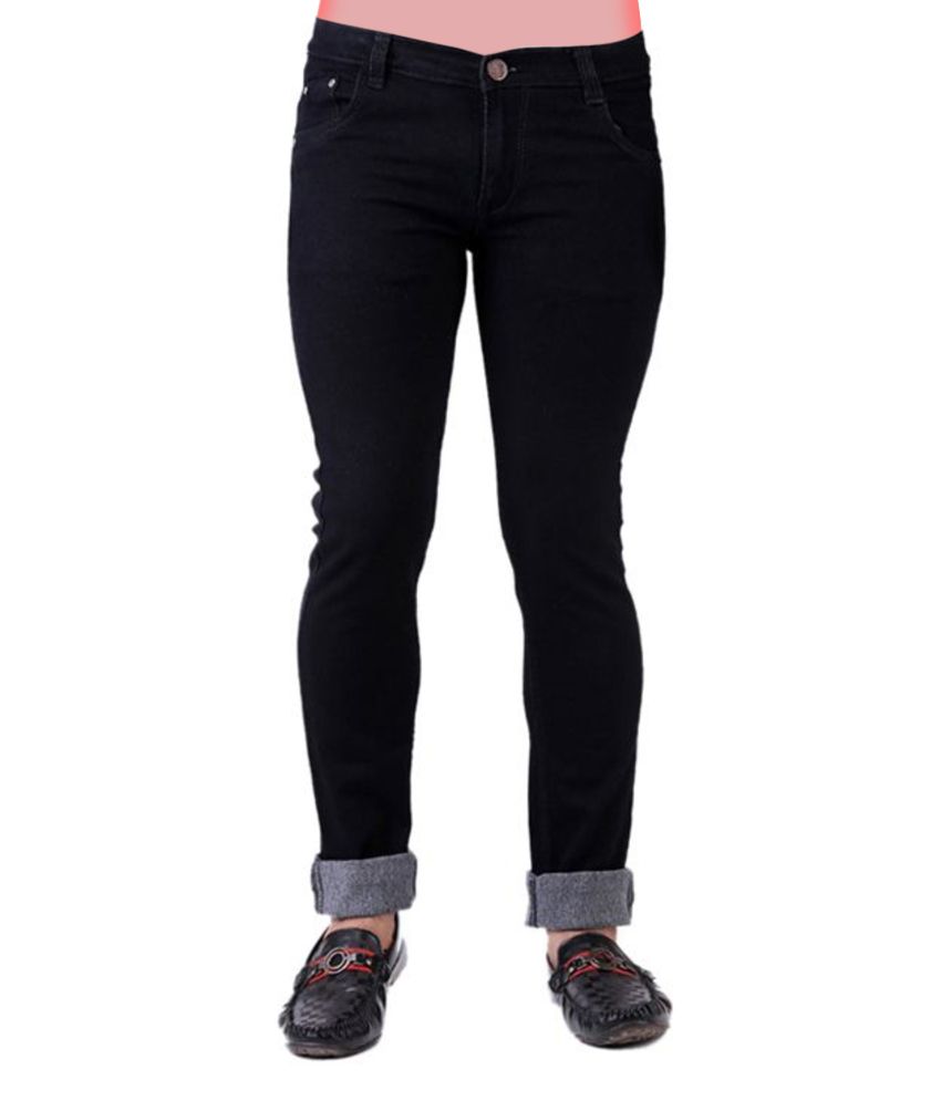 Haltung Black Jeans & White Polo T Shirt Combo - Buy Haltung Black ...
