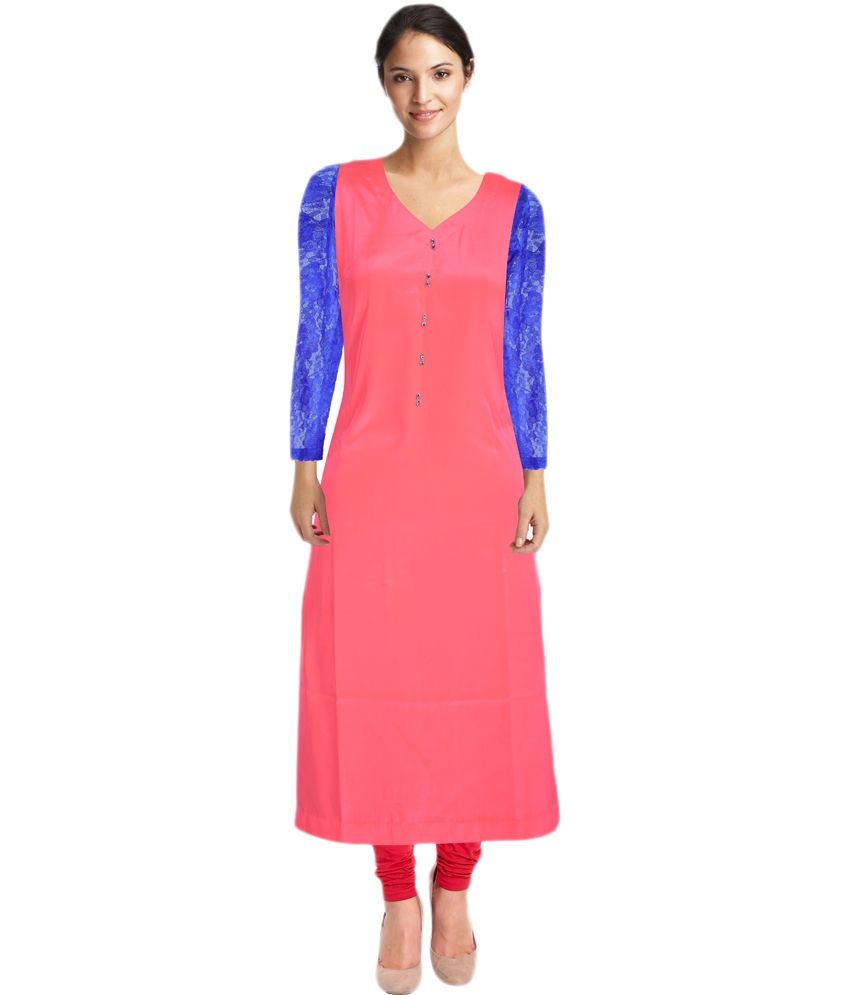 neon colour kurti