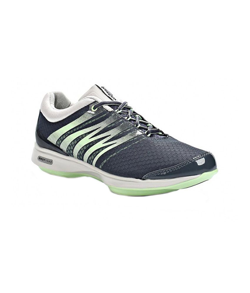 reebok gray mesh textile sport shoes