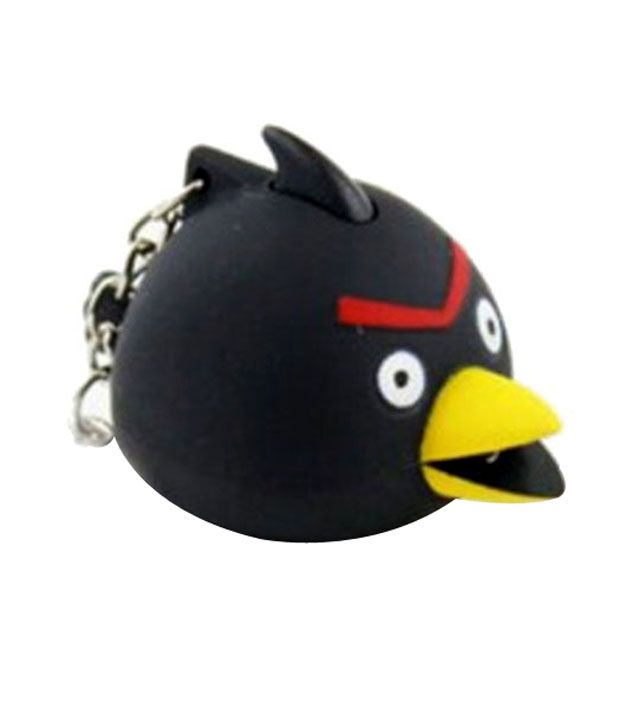 angry birds plush keychain