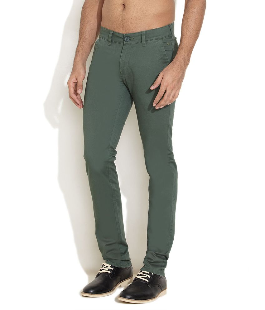 forest green chinos