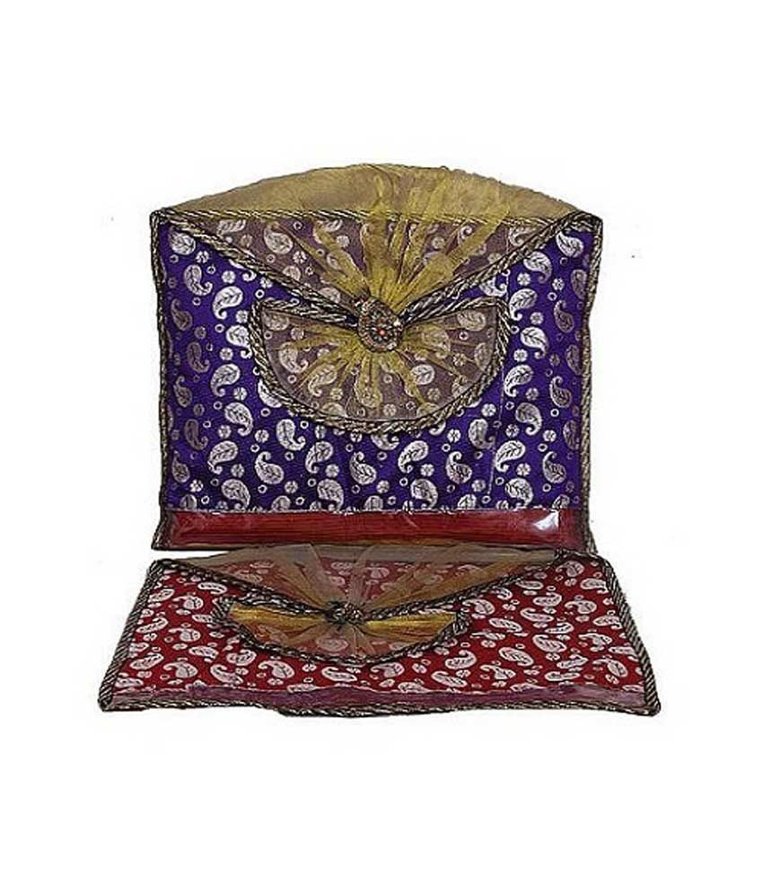 Buy Kuber Industries Designer Saree Packing Cover 2 Pcs Combo at Best