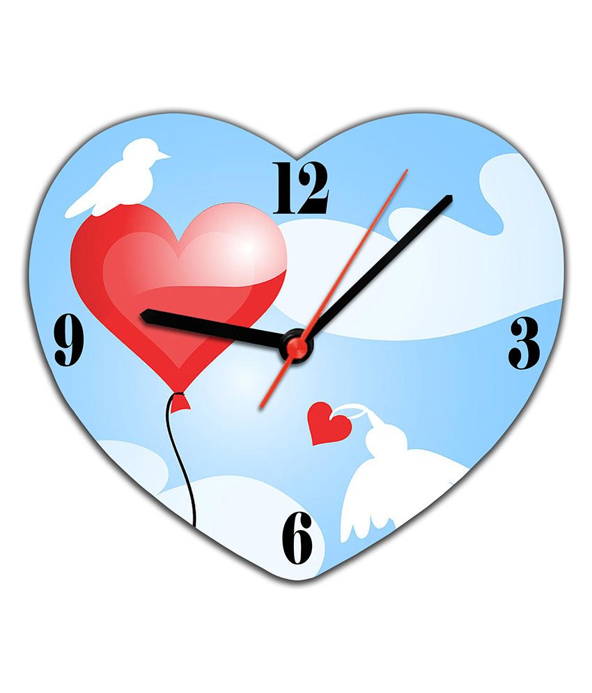 Lovely Collection Love Is In The Air Clock Multicolour Buy Lovely Collection Love Is In The Air Clock Multicolour At Best Price In India On Snapdeal