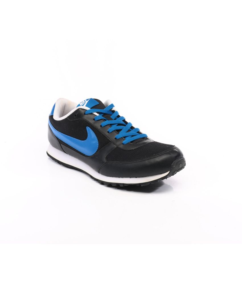 nike black sports shoes