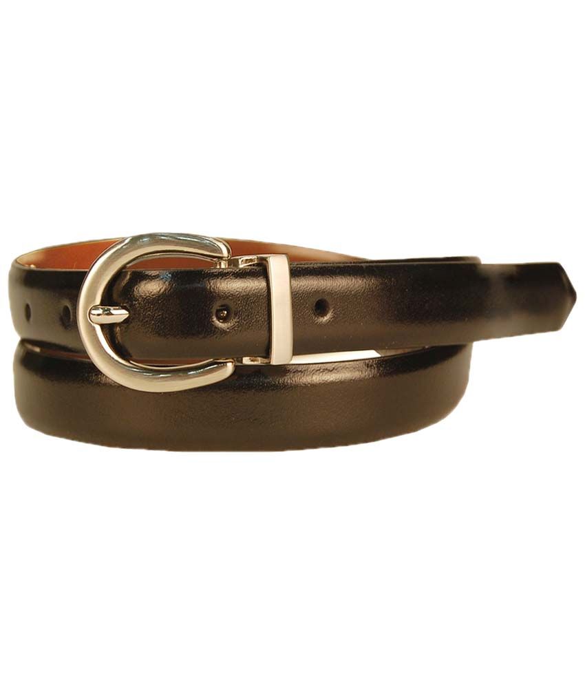 Leather Plus Reversible Formal Belt For Women: Buy Online at Low Price ...
