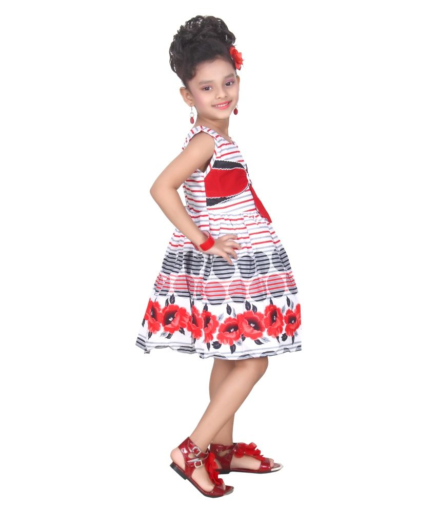 red frock design 2021